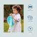 Sarah's Silks Silk and Wood Baby Teether Toy | Organic Teething Toy for Babies 3 Months+ | Sea Theme - Buy Online on GoSupps.com