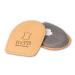 Level Step Straightener Heel Cushions for Shoes and Boots | Leg Correcting Aids| Self-Adhesive Unisex Leather Orthotic Heel Pads | Made in Germany by Tacco Footcare (41-43 EUR / 8-10 M US)