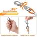Durable Dog Leash for Large Dogs - 3.4m Tensioning Cable Sunset Chevron Design Ideal for Outdoors & Farms | Robust 120lbs (55kg) Capacity - Buy Online on GoSupps.com