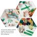 ULTECHNOVO 6pcs Kids Collection Tweezers - Craft & Science Tools for Toddlers - Plastic Forceps Green - Buy Online on GoSupps.com