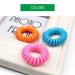Sacola Spiral Hair Ties - 50 Colorful No-Wrinkle Ponytail Holders | Invisible Hair Ties for Cell Phones - 10 Vibrant Colors - Buy Online on GoSupps.com