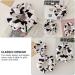 Elastic Cow Pattern Hair Ties - Ponytail Holders for Girls | Durable Elastic Cords | International Shipping - Buy Online on GoSupps.com
