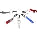 Swatom Mini Alloy Carabiner Clip - Black 10 Pack | Backpack Keychain Accessories - Buy Online on GoSupps.com