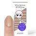 Original Miss Sophie UV gel nail foils soft touch UV I 20 UV gel nail polish stripes single-colored Dark Chocolate UV I for finger & toenails