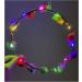 Qoiseys LED Flower Crowns Headbands for Women Birthday Parties Colorful Flower Hair Band For Halloween Christmas Party Costume Hair Accessories (02) - Buy Online on GoSupps.com