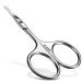 MR.GREEN Facial Hair Scissors Rounded Nose Hair Scissors Stainless Steel Mustache Beard Eyebrows Eyelashes Trimming Clippers (Mr-2002)
