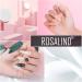 ROSALIND Nude Poly Nail Gel Set - 6Pcs Opal Clear Pink Brown Colors - DIY Acrylic Extension Nail Art - Buy Online on GoSupps.com
