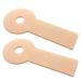 SEAMLESS SKIN Scar Removal Treatment System (Set of 2) Silicone Gel Sheets - Mastopexy Areopexy Recovery - Breast Anchor Lift For Post Op Surgery & Stretch Marks Reducer