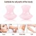 Buy 2-Piece Pink Mushroom Gua Sha Massage Tool Set - Natural Acupressure for Face Neck & Eye Relaxation | Improve Fine Lines - Beauty Spa Essential - Buy Online on GoSupps.com
