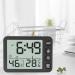 Buy Indoor Thermometer Hygrometer - Large Screen Temperature & Humidity Meter with Alarm Clock & Countdown Timer - Ideal for Kitchen & Home Use - Buy Online on GoSupps.com