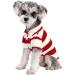 Fashionable Striped Polo Shirt for Small Dogs | Summer Puppy Costume | Breathable Blue T-Shirt for Bichon & French Bulldog | 4XL Large - Buy Online on GoSupps.com