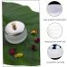 BESTYASH 1 Pi ce Vernis Ongles Verre Couvercle Inoxydable R cipient Rond Pratique pour D montage et Stockage Produits - Buy Online on GoSupps.com
