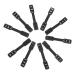 Hoement 10pcs Mask Rope Buckle Mask Strap Buckle Mask Making Ear Rope Buckle Mask Accessories