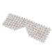 Verdant Touch Jadestone Eye Cover - Cooling Eye Flap for Swelling Tiredness & Dark Circles - Transparent Blindfold for Ultimate Relaxation - Buy Online on GoSupps.com
