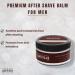 American Shaving Co. Sandalwood Aftershave Balm - Soothes, Moisturizes, and Treats Razor Burn 4 Oz - Buy Online on GoSupps.com