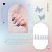 CLSSLVVBN 1 Set False Nail Elegant Full Coverage Shape Manicure Stickers Strong Adhesion Unique Design Half Paste Natural Paster White Full Paste - Buy Online on GoSupps.com
