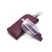 Lightweight Folding Metal Reading Glasses Blue Light Blocking Readers Portable Glasses with Keychain Bags(Couleur:Purple Grandeur:2.5x)