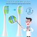 YMPBO 10PCS Replacement Heads for 7AM2M AM101/AM105 Electric Toothbrush + 30 Dental Floss Picks + Free Stand Holder - Buy Online on GoSupps.com