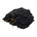 6 Packs Spring Twist Braiding Hair 8 Inch 1B - Synthetic Fiber Fluffy Crochet Braids for Black Women - Buy Online on GoSupps.com