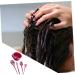 DOITOOL 1 Set Hairdressing Tool Home Highlight Kit Hair Coloring Tools Professional Hair Color Cream Mixer Mixture Diy Salon Tool Pro Tools Abs Hair Comb Hair Dye Red - Buy Online on GoSupps.com