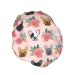 French Bulldog Printed Shower Cap - Waterproof Bath Cap for Women - Fits All Head Sizes and Hair Textures - Buy Online on GoSupps.com
