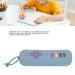 Soft Silicone Baby Bite Bag with Strap | Multifunctional Dustproof Storage for Pacifiers Pens Make-Up Brushes | Large Dark Blue - Buy Online on GoSupps.com