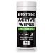 Nextrino Body Wipes For Adults, Men & Women - Biodegradable Tea Tree Oil Cleansing Towelettes - Gym, Workout, Camping, Travel Shower Wipe (45 Wipes) 1