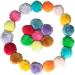 Fashion's Talk Furry Rattle Ball Cat Toys 6-Pack for Kitty | Interactive Playtime Set - Buy Online on GoSupps.com