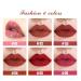 BONNIE CHOICE 5Pcs Matte Liquid Lipstick + Lip Plumper Set | Long Lasting, Waterproof Nude Lipstick | Pigmented Matte Lip Gloss Kit for Girls & Women - Buy Online on GoSupps.com