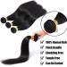 Brazilian Human Hair 3 Bundles - Straight Virgin Weave Extensions | 100% Real Natural Black Hair (10 12 14) - Buy Online on GoSupps.com