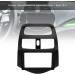 Car Stereo Radio Fascia Panel Frame Replacement for Spark Beat 2014 | Dustproof 2-DIN | Easy Install Black ABS | Central Control Refurbishment - Buy Online on GoSupps.com