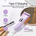TOUCHBeauty Heated Eyelash Curler Rechargeable Electric Eyelash Curler with LED Display 3-Level Adjustable Temperature Rechargeable Natural Curling 24H Long Lasting for Women AG-2316purple - Buy Online on GoSupps.com