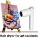Hair Dryer Portable Cordless Blow Dryer w/Hot & Cold Wind Hair Dryer for Travel School Pet Care Hairdressing Oil Painting Drying Tools - Buy Online on GoSupps.com