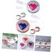 Hapinary Ceramic Contact Lens Case & Toothbrush Holder - Travel Organizer for Colored Contacts & Glasses - Buy Online on GoSupps.com