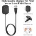 2 Pack Charger Cable for Fitbit Versa 4/3, Sense 2 Fitness Tracker | USB Charging Cable in 2 Sizes (3.3ft/1.64ft) | Soft & Durable Replacement - Buy Online on GoSupps.com