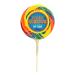 Regal Confections Jumbo Circus Pops Individually Wrapped Giant Colourful Lollipops - Bulk Candy Pack of 12