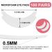 100 Pairs Foam Eye Pads for Lash Extensions - Lint Free, Hypoallergenic & Latex Free - Buy Online on GoSupps.com