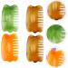 Hapinary 4-Piece Massage Comb Set | Resin Hairbrush & Head Massager for Relaxation & Scalp Stimulation - Buy Online on GoSupps.com