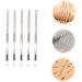 Angoily 5pcs Tools Eye Brush with Pencils S Double-head Brown Pencil Thin Pens Makeup Eyebrow - Buy Online on GoSupps.com