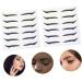 Healeved 12 Pairs Glitter Eyeliner Double Eyelid Stickers Eyeliner Tape Strips Cosmetic Eyelid Tape - Buy Online on GoSupps.com