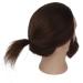 Stancia Male Mannequin Head 14 with 100% Human Hair - Dark Brown | Barber & Hairdresser Training Doll for Styling Practice - Buy Online on GoSupps.com