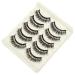 FOMIYES 10 Pairs Diamond False Eyelashes Colored Rhinestones Natural False Eyelashes False Eyelashes with Rhinestones Exaggerated Eyelashes Gems Eyelash Fake Eyelashes Fake Lashes Black