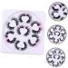 minkissy 7 Pairs Fake Eyelashes False Lashes Women Lashes with Color Curl Lash Clusters Fake Lashes Faux Eyelashes Colored Eyelashes Individual Lashes Chemical Fiber Extend Make up - Buy Online on GoSupps.com