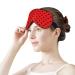Buy Black Dot Ladybugs Sleep Mask for Women | Adjustable Eye Shades Cover with Elastic Strap - International Shipping Available - Buy Online on GoSupps.com