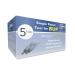 Buprenorphine Urine Drug Test Strip - 5 Pack | Single Panel Drug Testing Kit - Buy Online on GoSupps.com