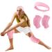 2 IN 1 Knee Braces with Headbands Volleyball Knee Pads for Patellar Protection Knee Sleeve Breathable Knitted Pro Knee Support for Physical Exercise Dance Cycling Basketball Running