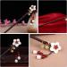 LALAFINA Hanfu Hairpin Wood Metal Hair Clip Hair Sticks Pearl Flower Hair Stick Crystal Hair Clips Vintage Hair Stick Hairpin Wedding Headpiece Shell Flower Women's Ebony Hair up - Buy Online on GoSupps.com
