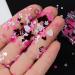 Heart Star Round Nail Art Glitter Flakes Sequins for Mani Beauty Makeup Face Body Art Decoration Style 1 - Buy Online on GoSupps.com