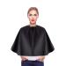 No lifting black make-up cloak black make-up coat waterproof short blouse for beauty salons light crest-beard apron make-up BIB styling shampoo cloak for make-up artist 1 piece (1 Pack) black