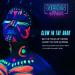 Buy Bowitzki UV-Neon Body Color Set - 8x10ml Fluorescent Face Paint for Festivals | Glow in the Dark Makeup - Buy Online on GoSupps.com